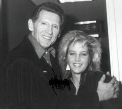 Lisa Marie Presley with Jerry Lee Lewis
