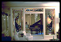 Elvis Presley picture of Graceland loungeroom 